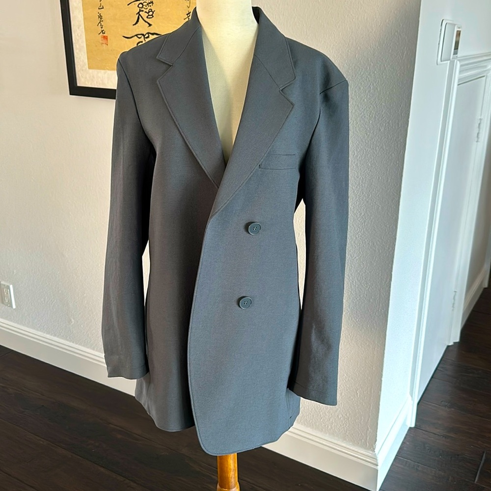 Uniqlo U green blazer